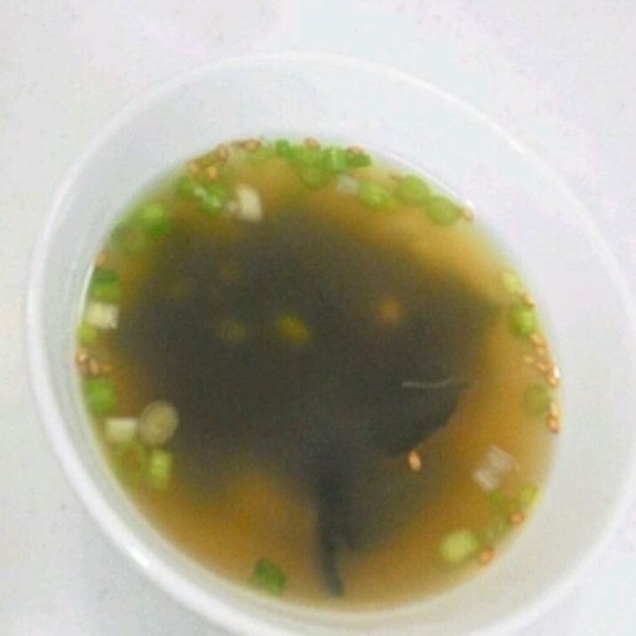 Ajinomoto中華あじで 簡単わかめスープ レシピ 作り方 By ととふぐ 楽天レシピ